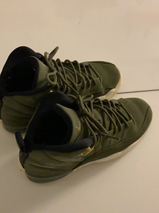 aj12保罗 军绿色 橄榄绿 airjordan 乔丹 篮球