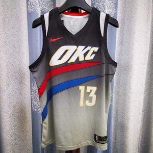 保罗乔治球衣雷霆城市版