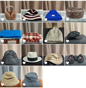 【转卖】帽子，围巾，手套，耳罩，10元每件不包邮，100元1