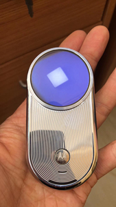 摩托罗拉 aura r1 登月,旋转手机,功能正常,蓝宝石镜
