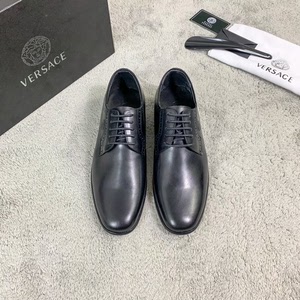 v家范思哲真皮男鞋商务正装皮鞋休闲鞋2021新款新郎伴郎婚鞋