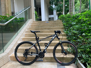 禧玛诺615大套件.油碟刹换了一个slx