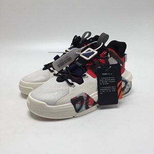 anta安踏 霸道 3.0 涂鸦 低帮板鞋 白黑红 女款