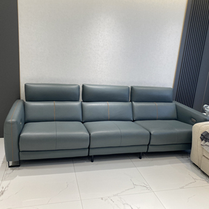 全新琪辉真皮沙发,三人位左右都是电动座位,原价13800现价