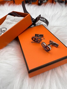 hermes爱马仕男士袖扣 2023秋冬新款