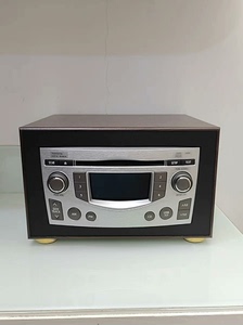 丰田逸致CD机改家用音响机箱木箱盒子车载主机收音机中控音响机