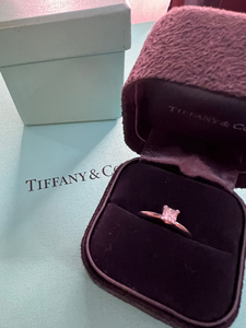 tiffany蒂芙尼32分公主方钻戒