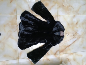 大品牌皮草 束兰貂皮大衣 进口貂 绒毛黑亮 毛针细软 穿在身
