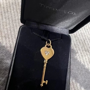 tiffany项链钥匙钻石图片