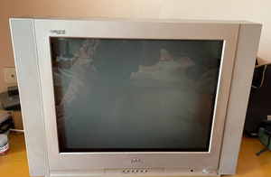 老式tcl原装台式二手电器电视