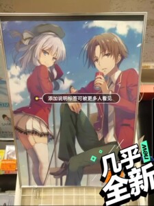 欢迎来到实力主义至上的教室 挂画 b2 綾小路清隆&坂柳有栖