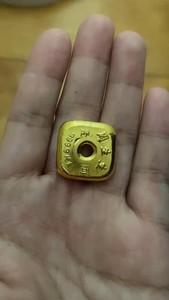 周生生早期黄金投资金块老金粒司马一两