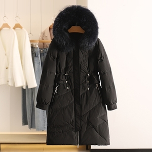 维依女冬装全新正品保证羽绒服90白鸭绒黑色s码,品牌折扣女装