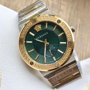 二手 范思哲手表男 精钢表壳 精钢表带 表带均有logo