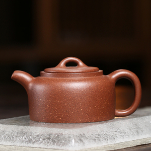 大促特惠 好泥料金林传砂手工练泥唐井栏五彩段220cc宜兴紫砂壶