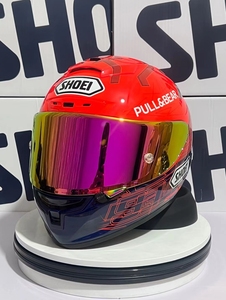 shoeix14红蚂蚁二代新款红蚂蚁93马奎斯赛道摩托车头盔