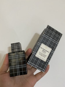 博柏利burberry brit英伦风格男女士香水黑格子香水