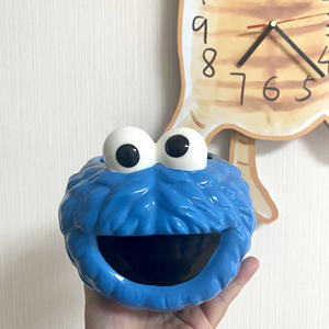 芝麻街饼干怪陶瓷水杯马克杯全新带标