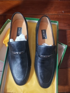 bomy宝威意大利进口皮鞋,夏季穿的鞋,全新包邮