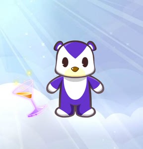 【出】奥比岛熊装 典雅梦幻香槟