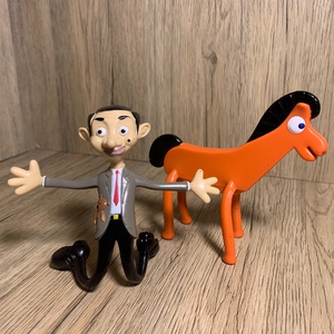 halomanwong淘宝mr bean 憨豆先生 铁线公仔手办人偶玩具9人付款4.
