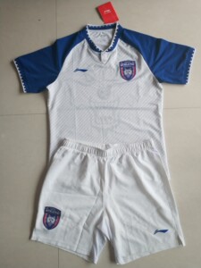 陕西长安竞技大秦之水队球员版球衣队服 李宁中甲赞助版 正品球