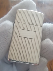zippo 二手70~80年代纯银1700号,17号窄机,裸