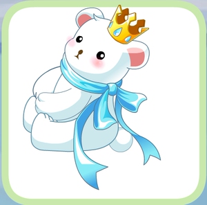 00awbanana淘宝奥比岛熊装 小甜甜梨花卷发2人付款1.