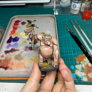 战锤 gw 指环王 霍比特人系列 地精镇 地精国王(一个快乐