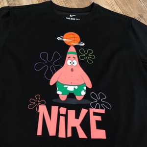 欧文联名派大星篮球短袖球衣!棉质全新带吊牌!#nike/耐克