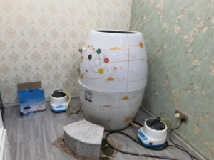 活瓷能量缸负离子熏蒸翁产后排毒发汗瓮养生舱美容院蒸缸,搭配专