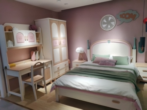 贵人缘青少年儿童家具全新未拆封全实木儿童套房  正品保证 有