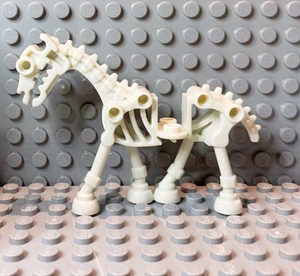 乐高 夜光骷髅马 59228 动物万圣节幽灵骨架出自9462