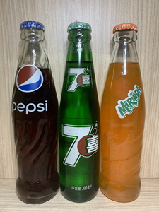 玻璃瓶可乐百事