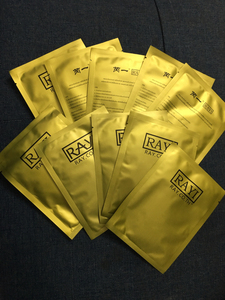 全新泰国芮一rayi蚕丝补水提亮祛痘面膜金银黑三色可选干燥肌