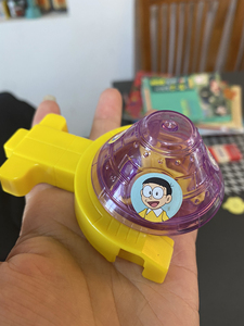 澳门麦当劳玩具 哆啦a梦陀螺 不包邮