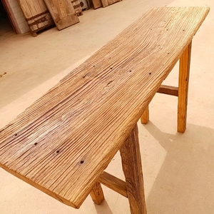 老榆木长条桌,尺寸144/40/84,榫卯结构,风化漂亮,邮