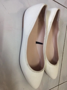 H&M女士休闲皮鞋，全新品，40码，孟加拉国制造，从未穿过，