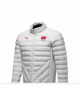 安踏赞助国家队羽绒服,带五环,奥款,男 xl xxl  女x