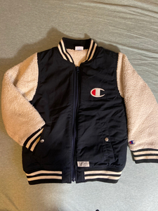 羊羔毛冠军棒球服