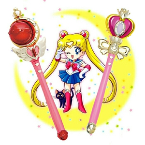 (两根价)国产 非官方 欧锐 欧瑞 美少女战士声光魔法棒 c