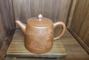 汤宣武紫砂壶 龙德堂 范泽锋监制 称心如意 原矿底槽清 泡过