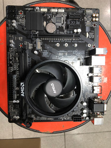 技嘉a320m-s2h主板 全好 实物图 带原装挡板 还有半