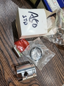铃木a50活塞组,33包邮一套,fa50活塞活塞环,41粗标