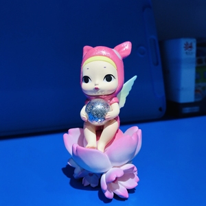 明月樱花大隐藏小书虫全新正品泡泡玛特可米生活白夜童话