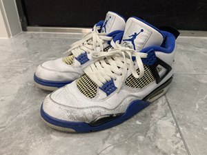 50同款货源忧郁大人xwy淘宝二手闲置正品36码nikeaj4摩托车队黑蓝