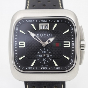 gucci酷奇男表男士手表石英ya131.3二手表瑞士原装正