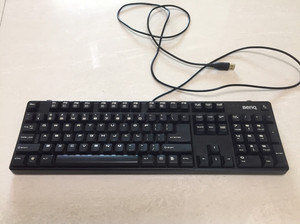 天机镜 明基 benq 机械键盘 黑轴 樱桃原装 京东入手