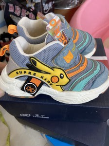 步一春季新款男女童鞋宝宝机能鞋软底学步鞋毛毛虫网面单鞋