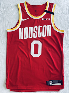 【出售】威少火箭番茄炒蛋复古au球衣